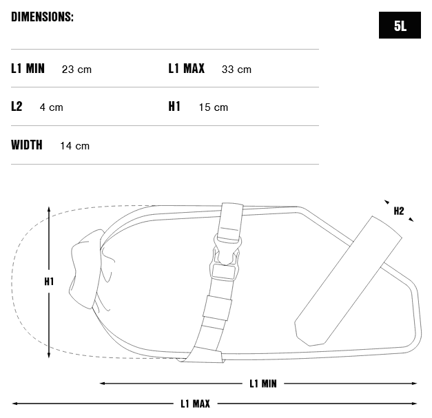 Racing Saddle Pack - immagine 7